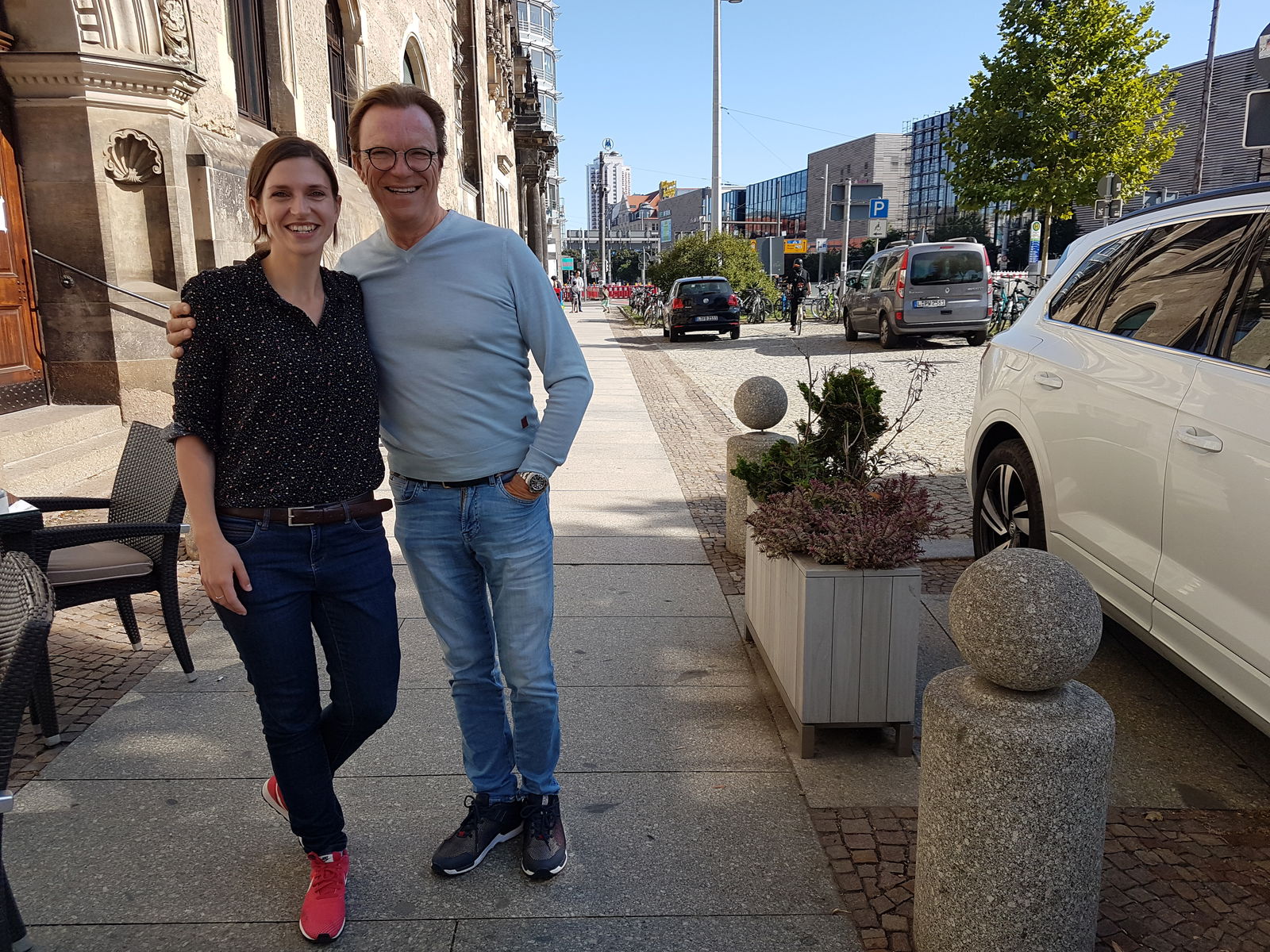 Susann Böttcher und Wolfgang Lippert