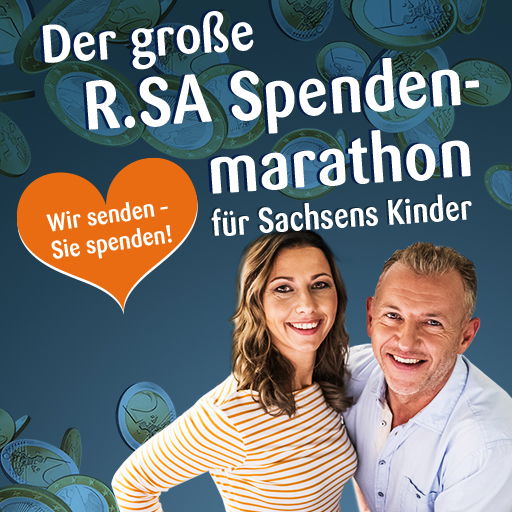 R.SA Spendenmarathon mit Katja Möckel und Uwe Fischer