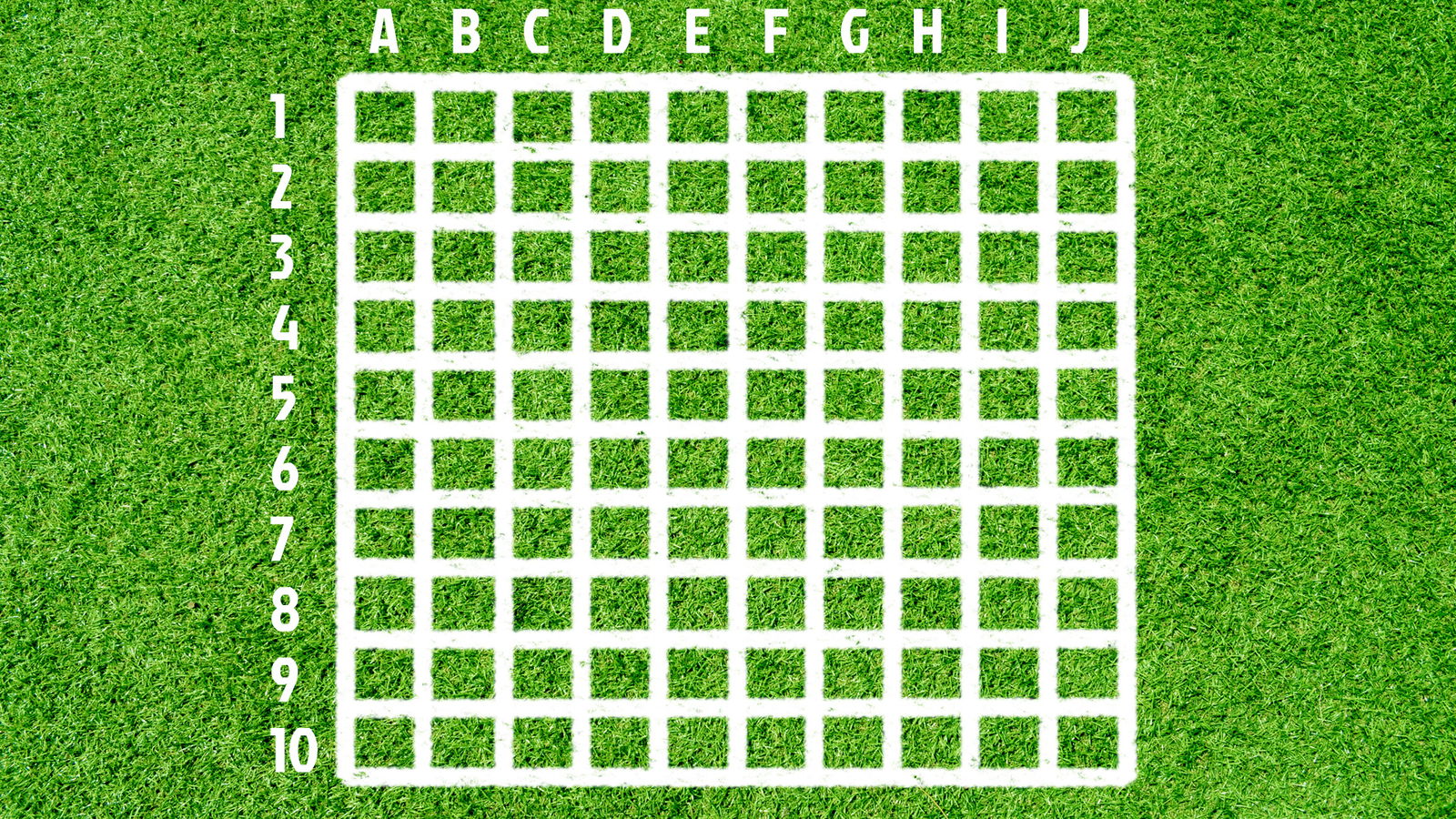 R.SA Goldesel-Experiment Raster auf Rasen