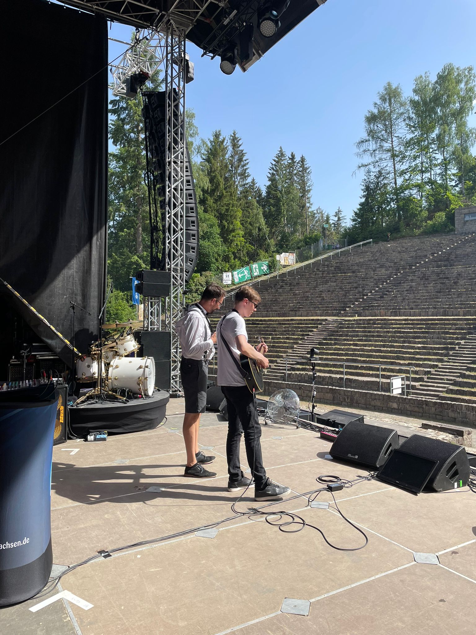 RSA Festival 2022  Carsten und Neumi testen den Sound