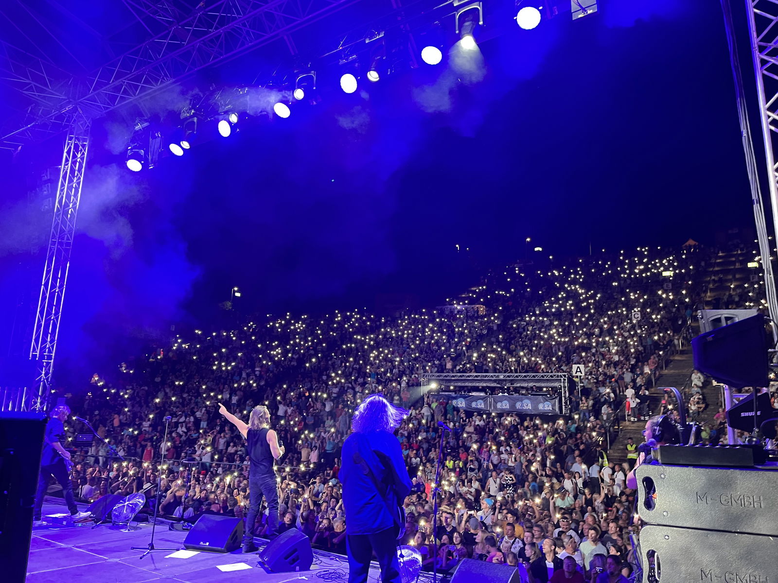 Die Münchener Freiheit auf der Waldbühne
