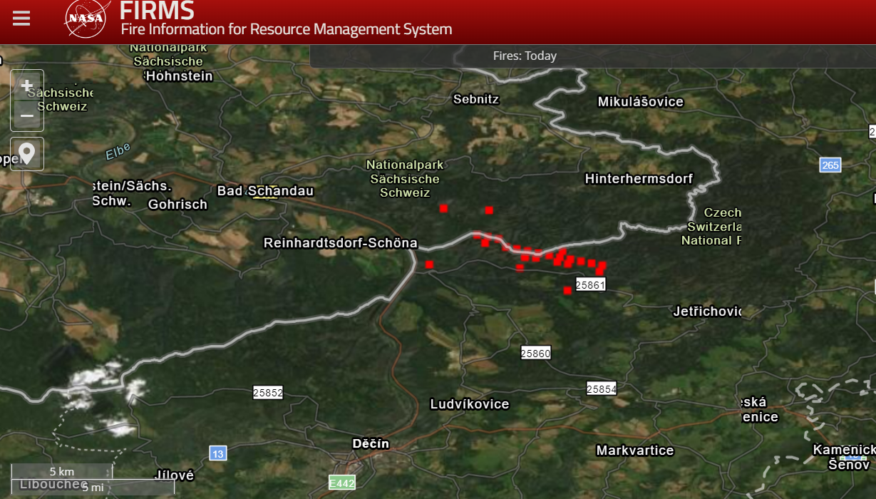 220728 Waldbrandkarte