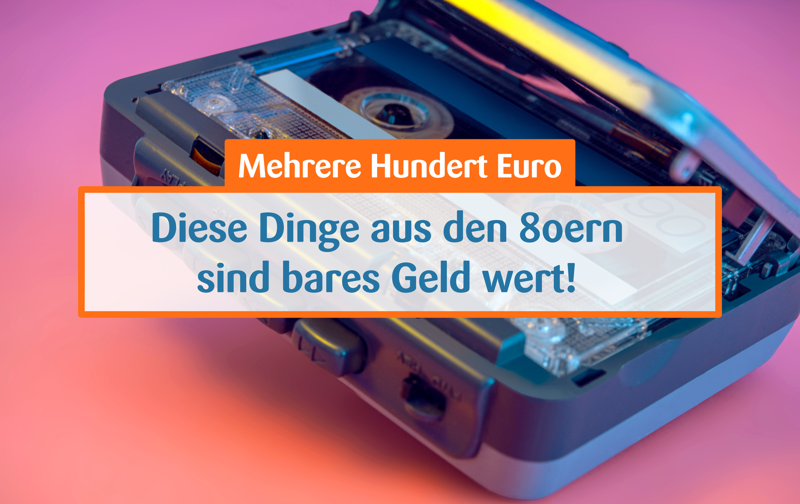 Wert von Dingen aus den 80ern