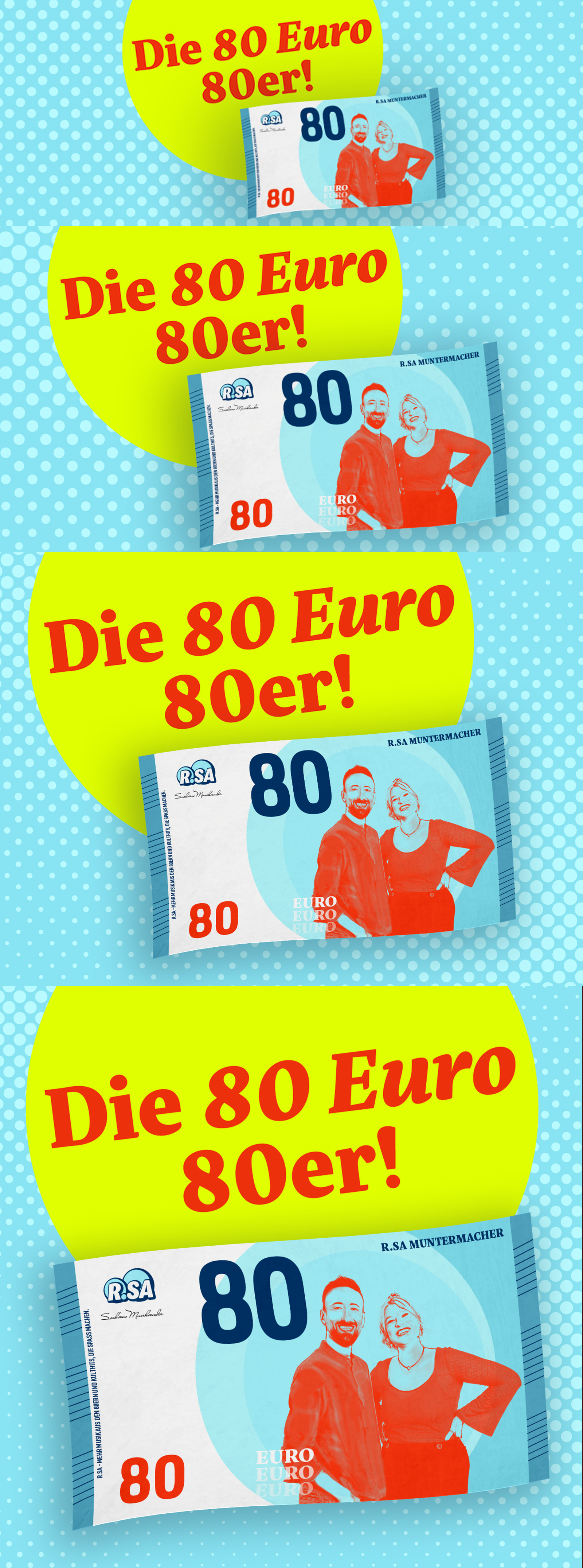 80 Euro 80er 2025