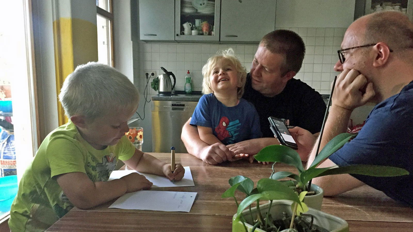 Super-Poschi bei Familie Schubert in Oberbobritzsch