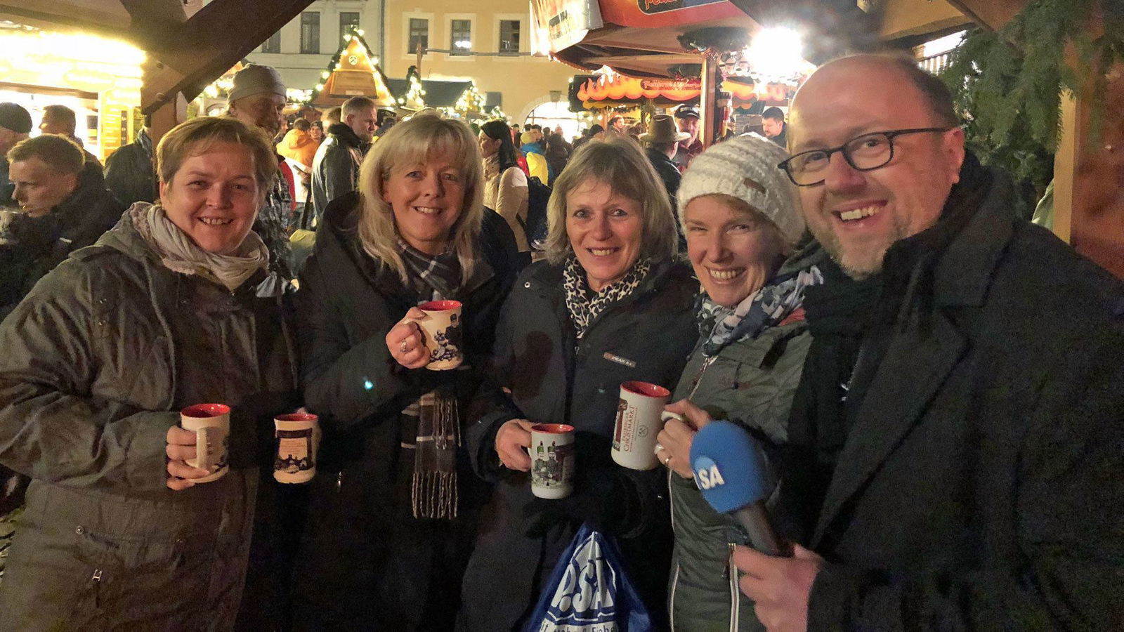 Die adventöse Wunschpunschnuschelei auf dem Christmarkt in Freiberg