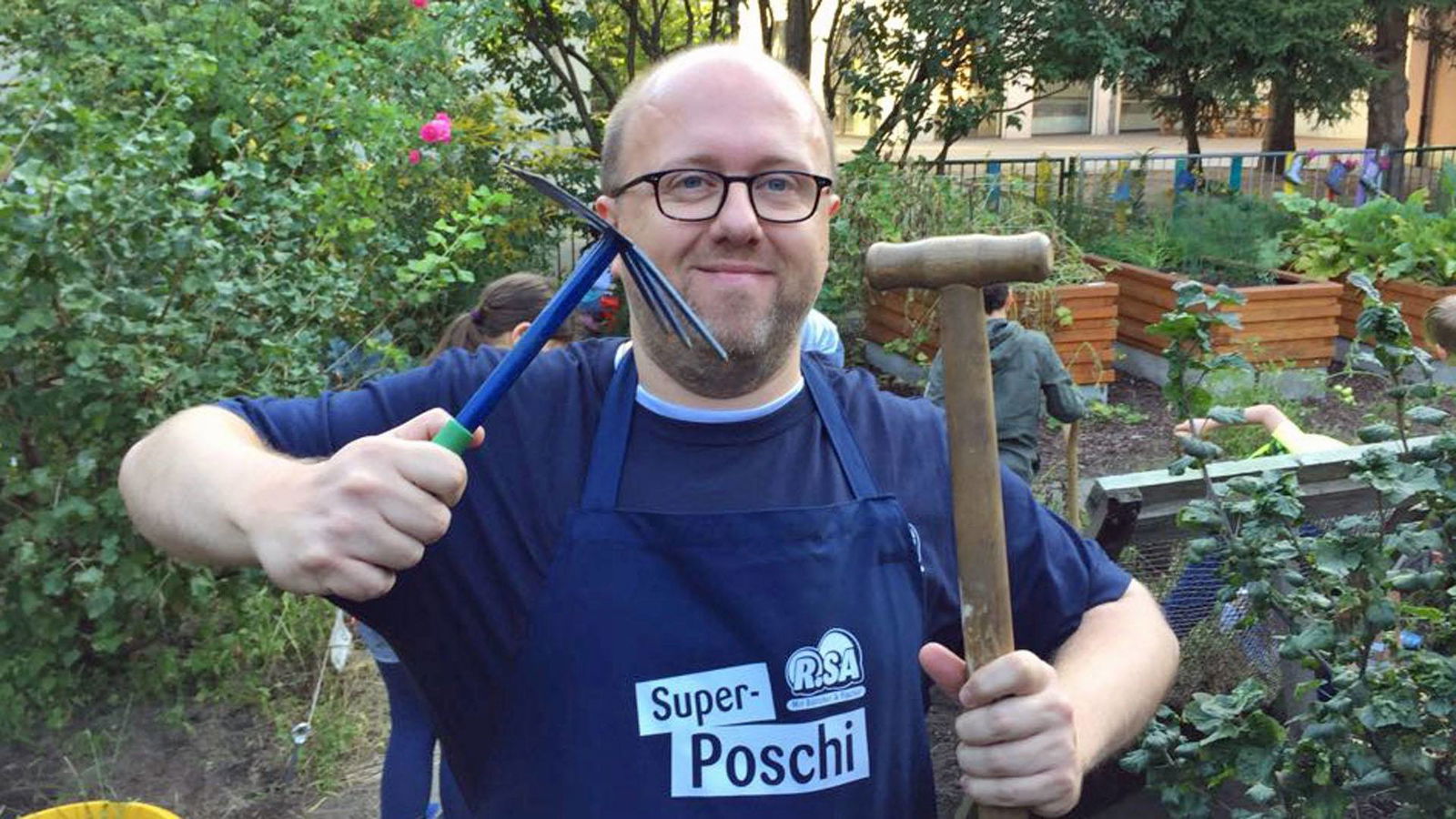 Super-Poschi Schulgarten