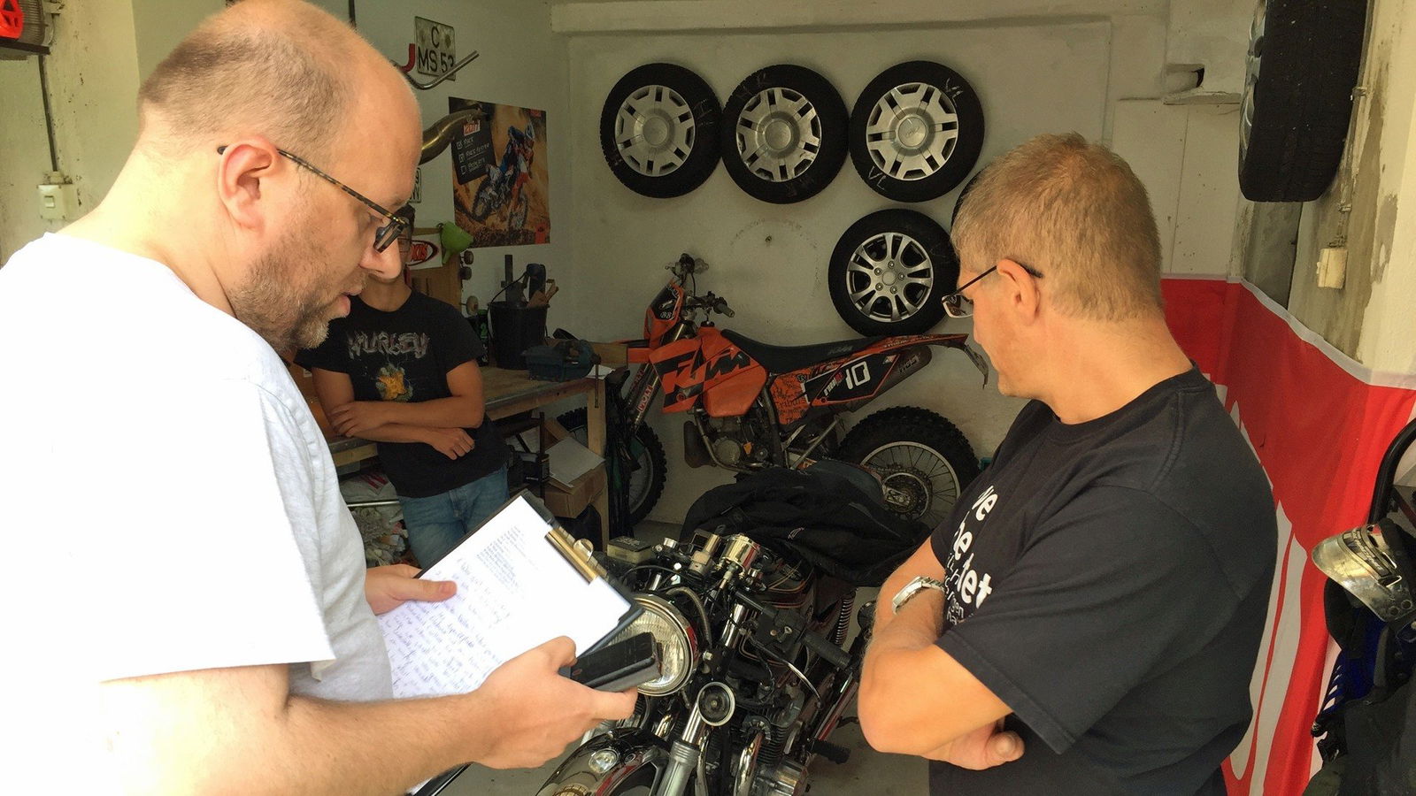 Super-Poschi sucht eine Garage