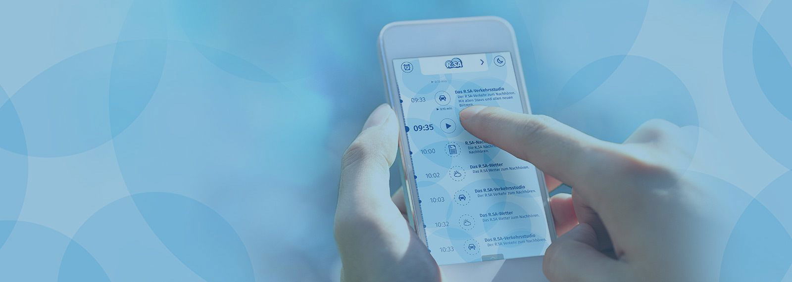 R.SA Wecker-App