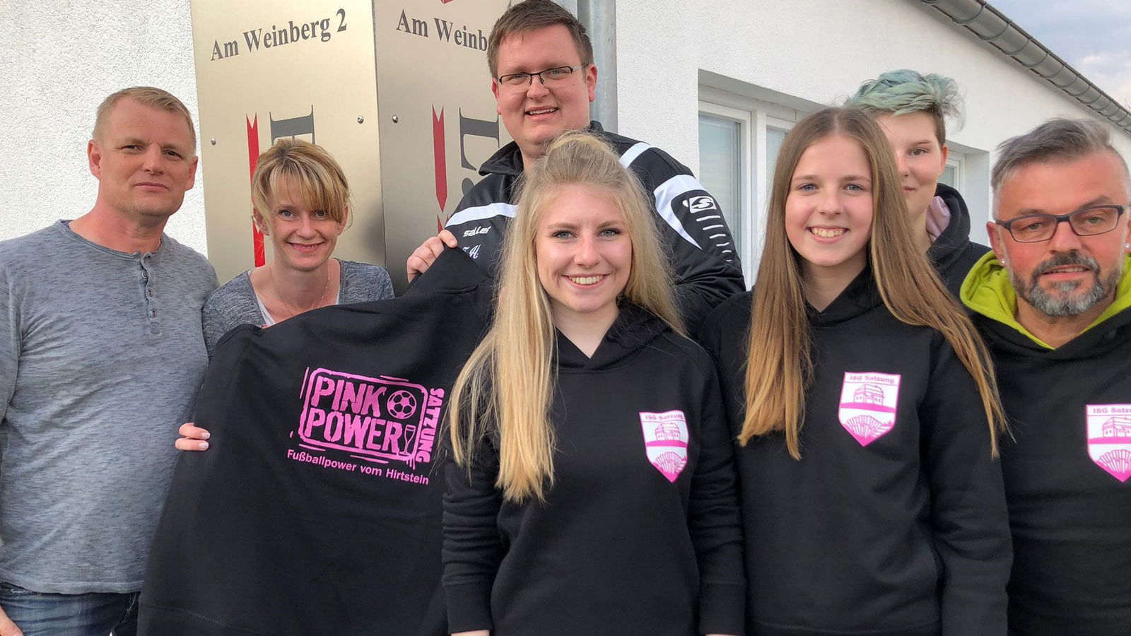 FFF Hoodies Pink Power