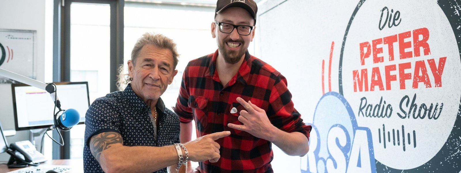 Peter Maffay im Talk mit Daniel Neumann bei R.SA