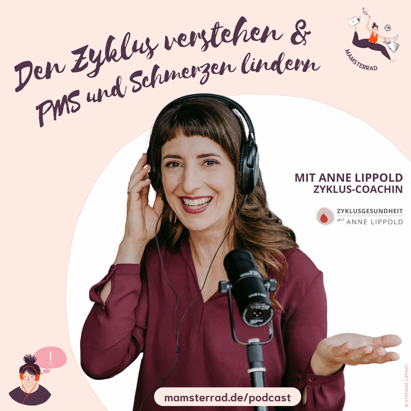 #273 Den Zyklus verstehen und PMS und Regelschmerzen lindern - mit Anne Lippold